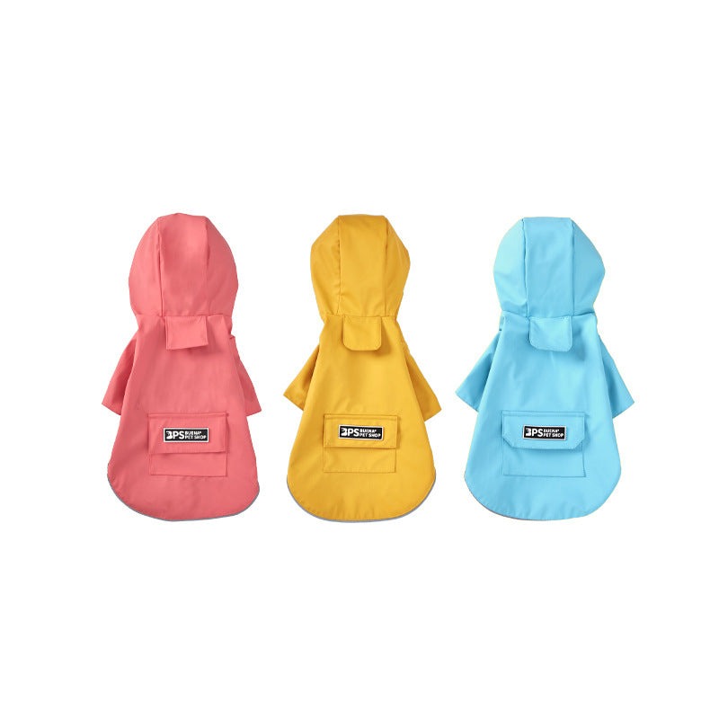 KFX-1477181 Breathable Mesh Pet Windbreaker in Solid Colors - Ideal for All Seasons