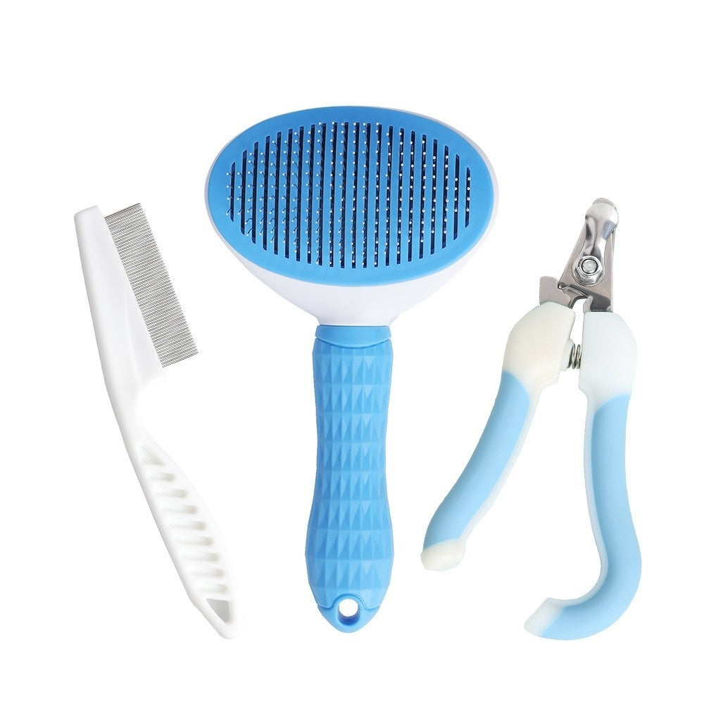 KFX-1477437 Extra-Large Pet Water-Absorbent Towel Grooming Set for Dogs