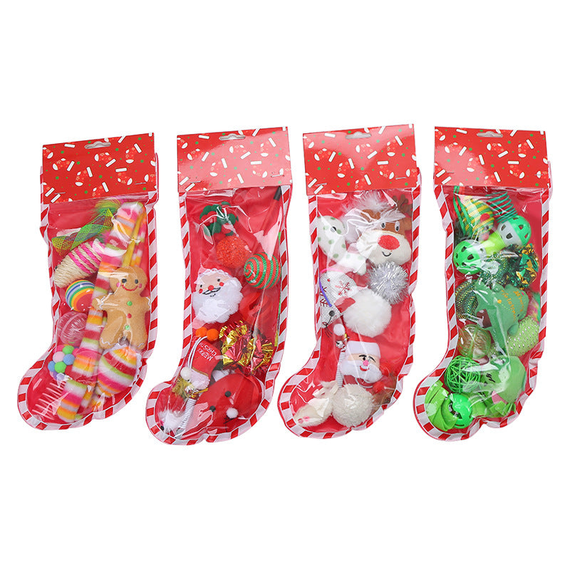KFX-1486141 Warm Winter Cat Toy Gift Set for Holidays and Special Occasions - Ideal for Friends and Family