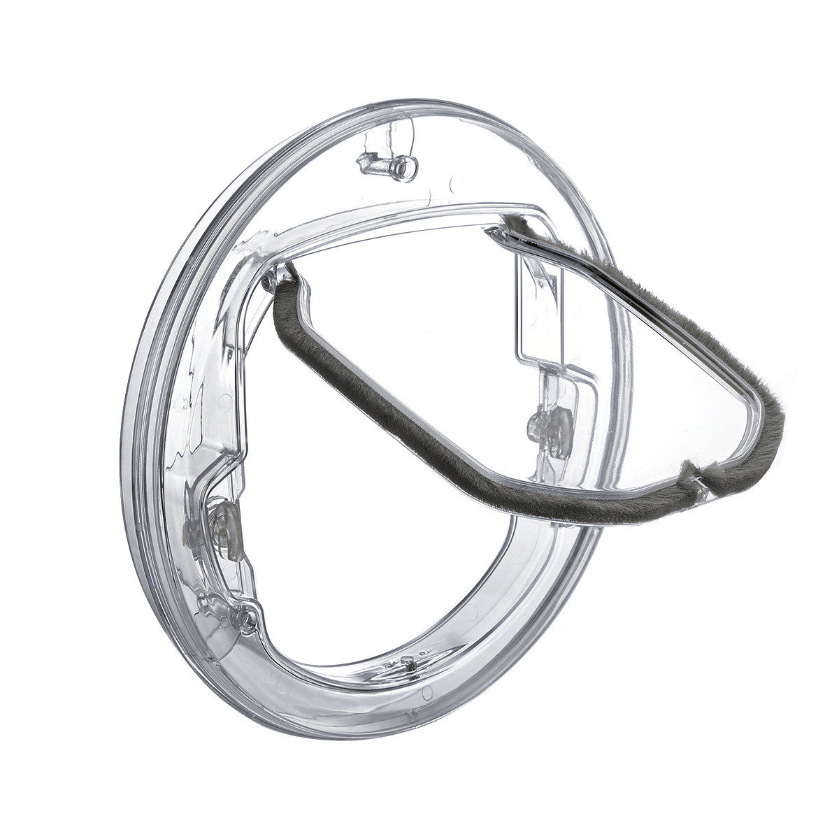 KFX-1488573 Round Lockable Pet Door with Weather Seal - Fits Glass Panels, Model XA-210