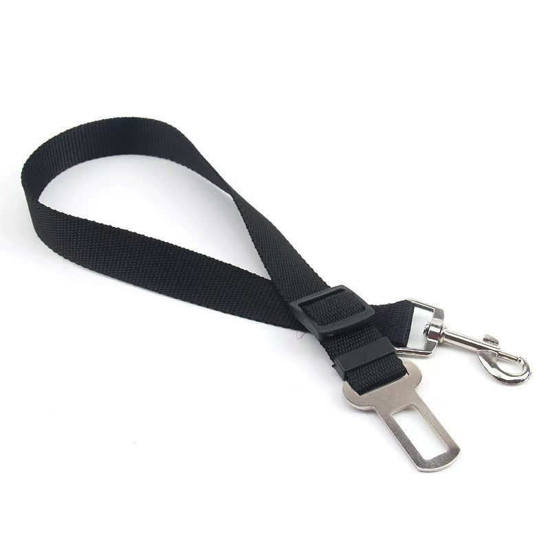 KFX-1493693 Adjustable Dog Seat Belt Harness Leash - Dog Collar for Safe Travel in Cars