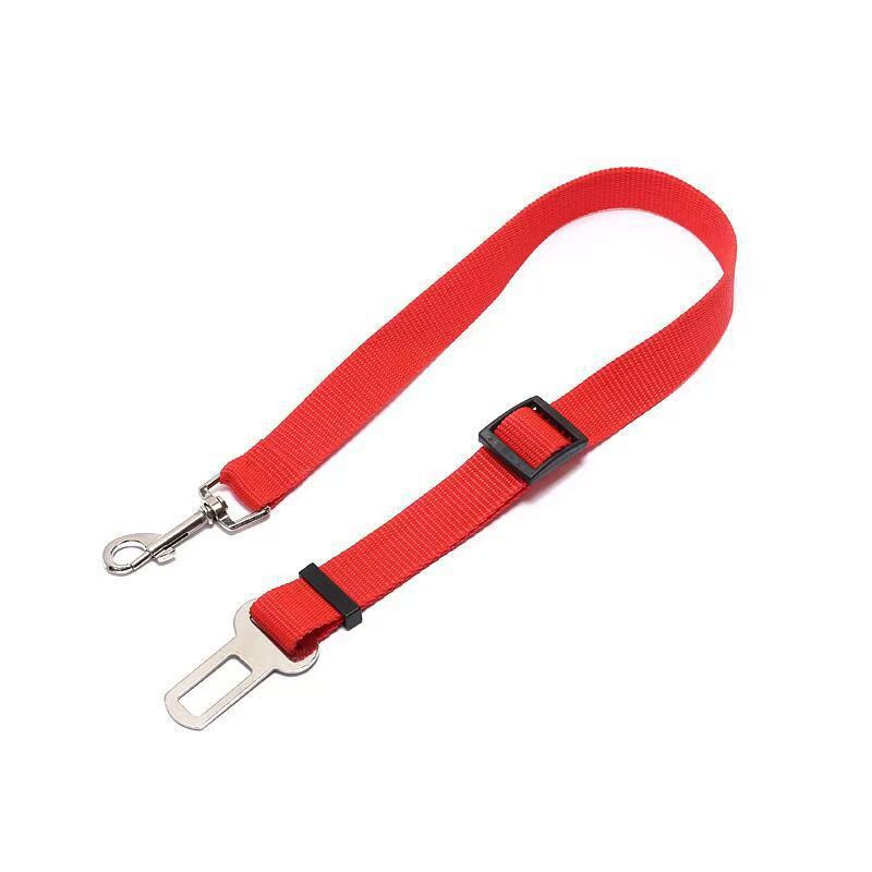 KFX-1493693 Adjustable Dog Seat Belt Harness Leash - Dog Collar for Safe Travel in Cars