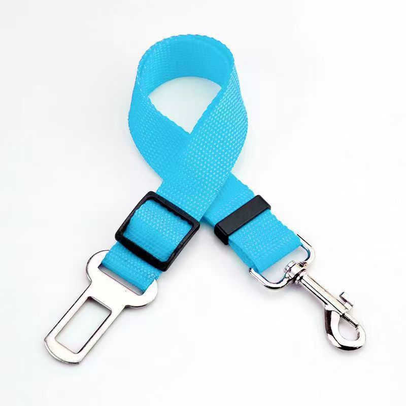 KFX-1493693 Adjustable Dog Seat Belt Harness Leash - Dog Collar for Safe Travel in Cars