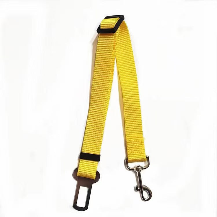 KFX-1493693 Adjustable Dog Seat Belt Harness Leash - Dog Collar for Safe Travel in Cars