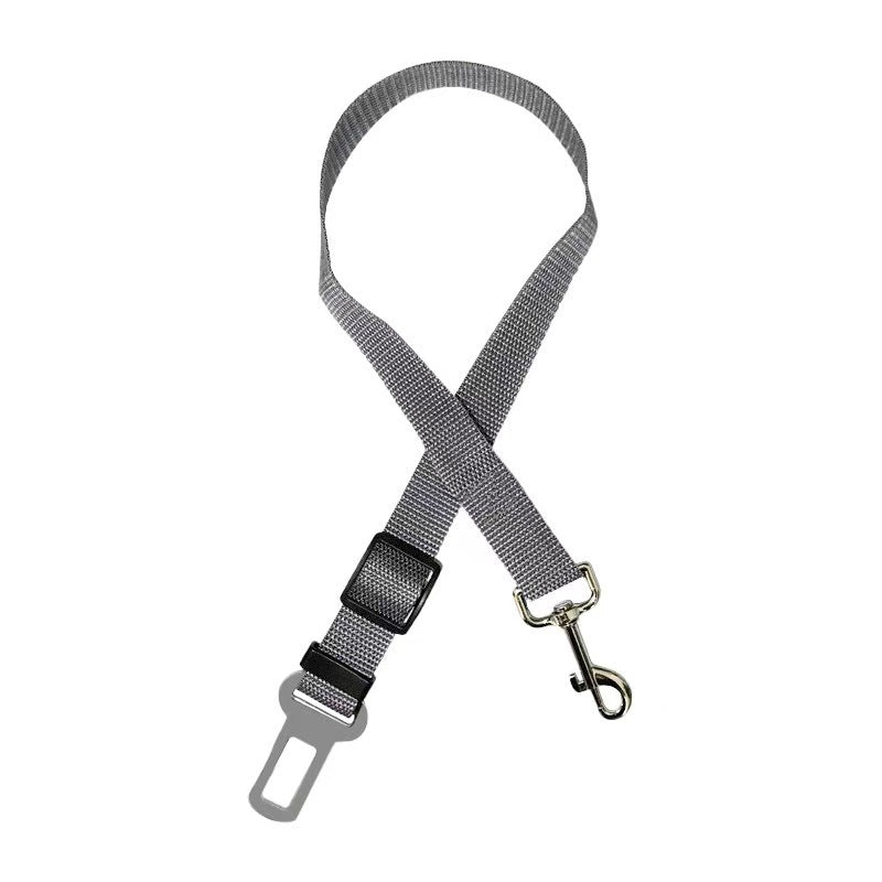 KFX-1493693 Adjustable Dog Seat Belt Harness Leash - Dog Collar for Safe Travel in Cars