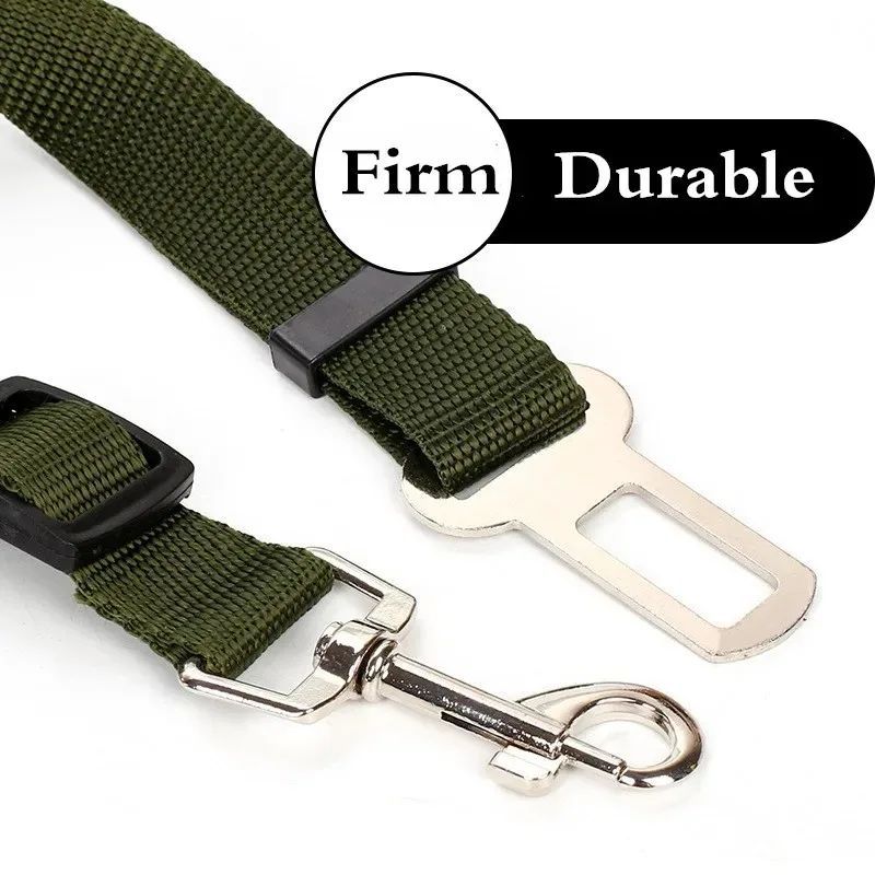 KFX-1493693 Adjustable Dog Seat Belt Harness Leash - Dog Collar for Safe Travel in Cars