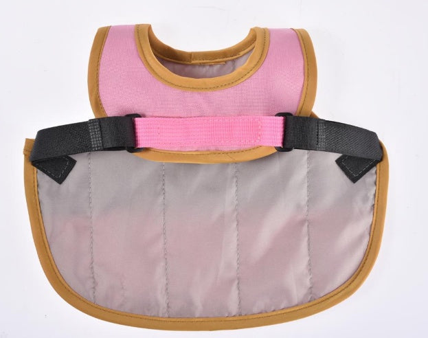 KFX-1496125 Reflective Chicken Vest in Red, Green, and Black - All Sizes, Durable Polyester Material