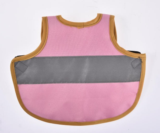 KFX-1496125 Reflective Chicken Vest in Red, Green, and Black - All Sizes, Durable Polyester Material