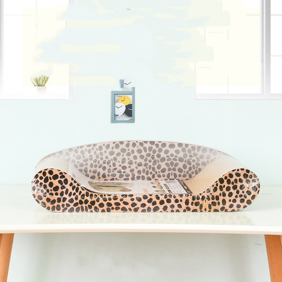KFX-1497021 Cat Sofa Made of Corrugated Paper – Ideal Cat Grinding Toy, 50x24.5x13.5cm