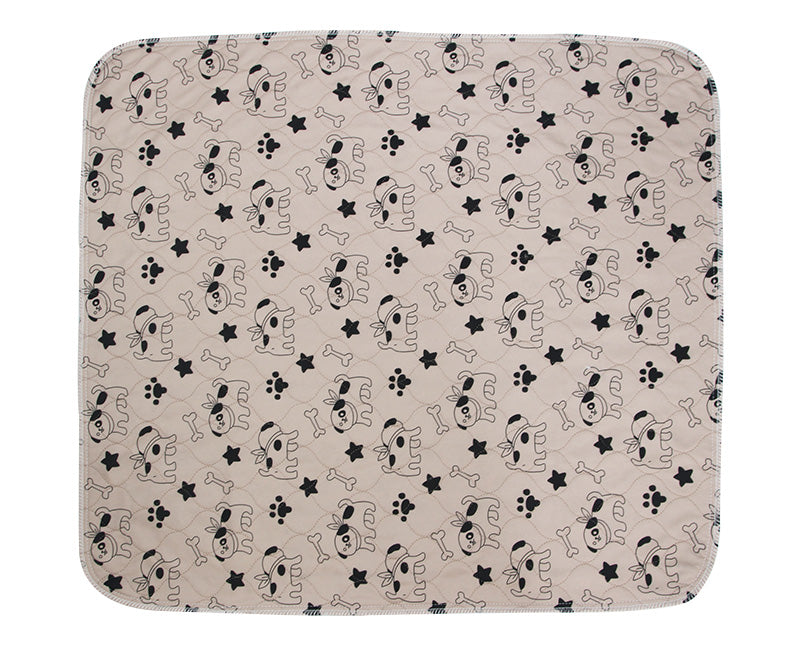 KFX-1498685 Water-Absorbent Waterproof Non-Slip Pet Changing Pad for Dogs and Cats – Machine Washable, Four Seasons Use