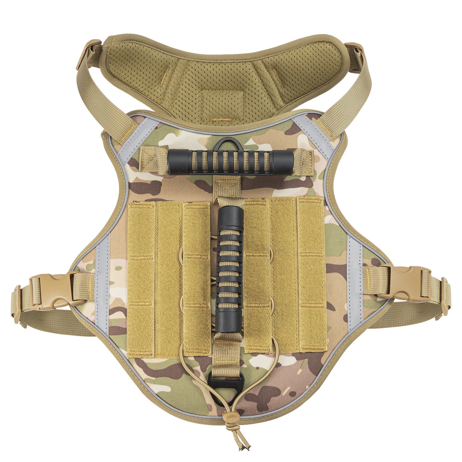 KFX-1502397 Breathable Tactical Dog Vest with Reflective Features for All Seasons