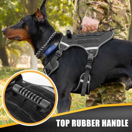 KFX-1502397 Breathable Tactical Dog Vest with Reflective Features for All Seasons