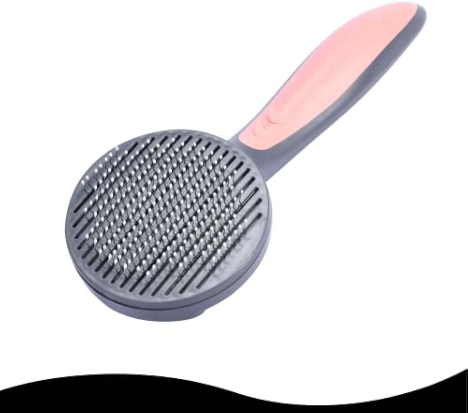 KFX-1509821 Self-Cleaning Slicker Brush for Cats and Dogs with Long or Short Hair, Detangling and Massaging Grooming Tool