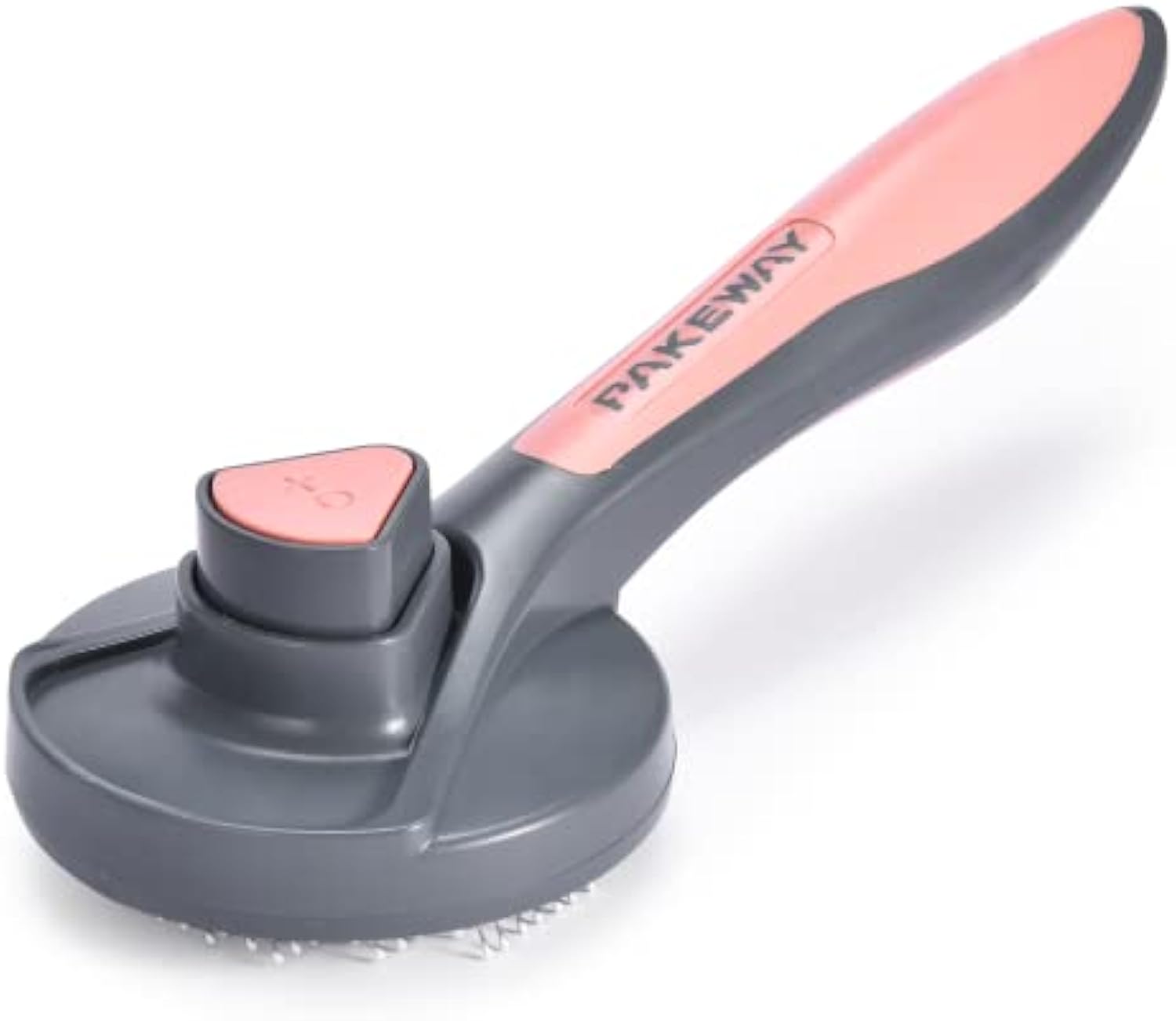 KFX-1509821 Self-Cleaning Slicker Brush for Cats and Dogs with Long or Short Hair, Detangling and Massaging Grooming Tool