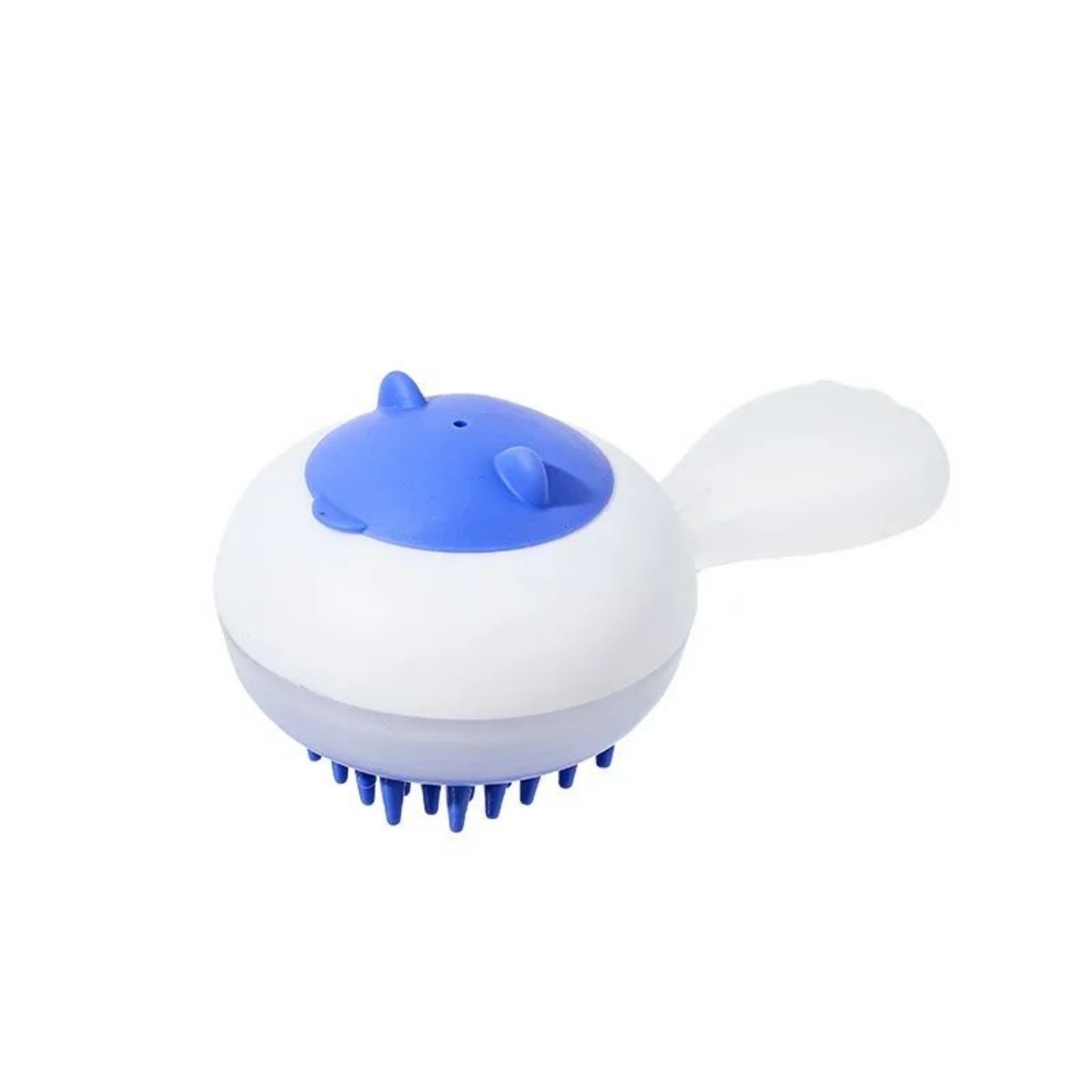 KFX-1510205 Automatic Pet Bath Brush with Soft Gel Massage and Hair Removal for Cats and Dogs, Suitable for Wet and Dry Use