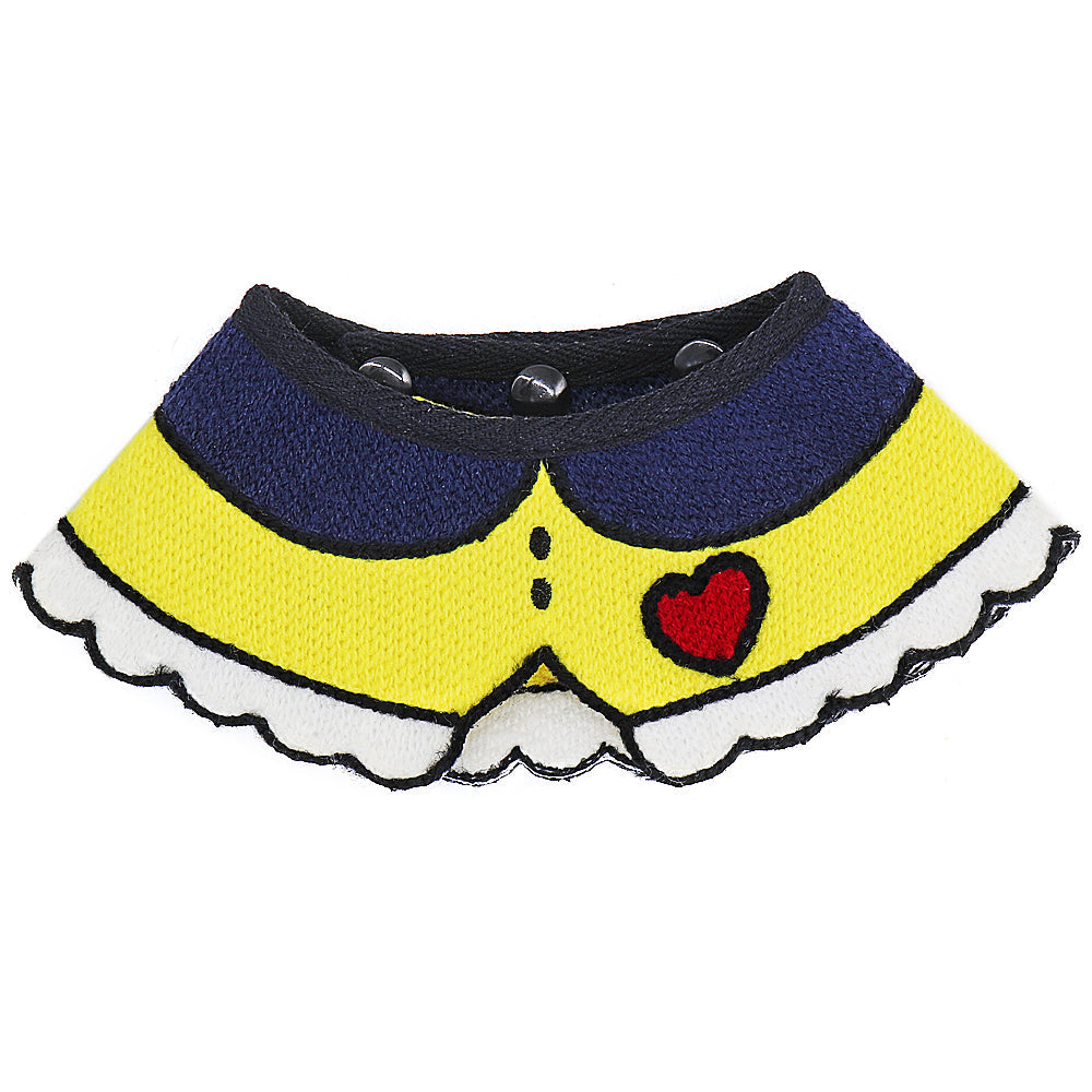 KFX-1515709 Cute Pet Scarf Collar for Small Dogs and Cats, Size S/L (20-40cm)
