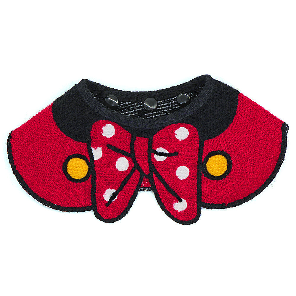 KFX-1515709 Cute Pet Scarf Collar for Small Dogs and Cats, Size S/L (20-40cm)