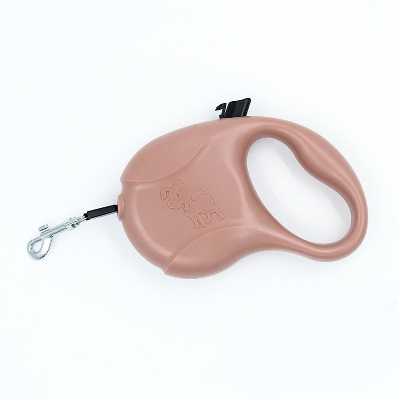 KFX-1517885 Automatic Retractable Dog Leash with Hand Holding Rope - Durable ABS Material - Available in Multiple Colors