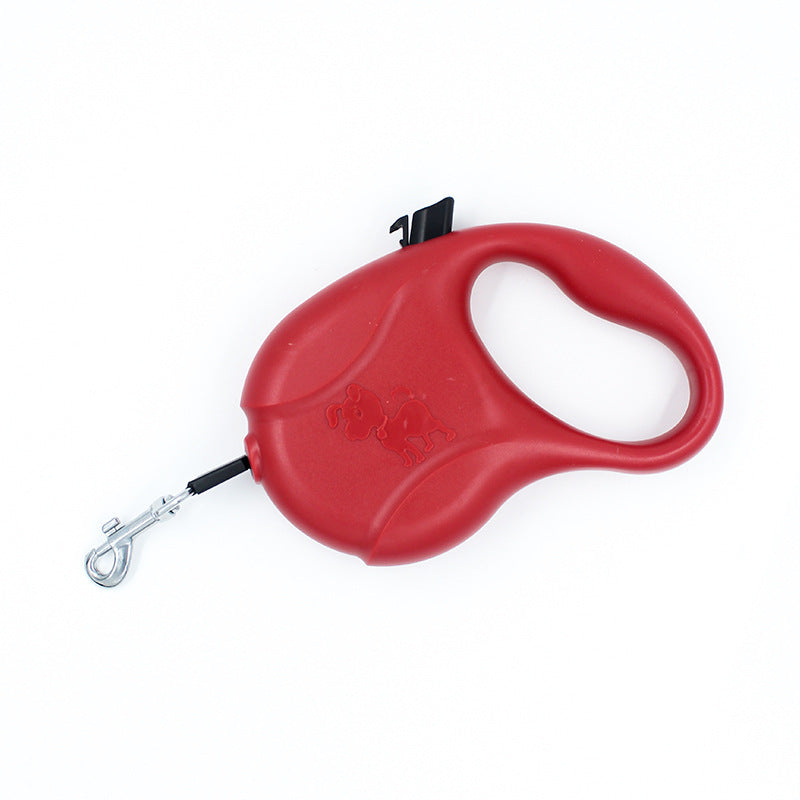 KFX-1517885 Automatic Retractable Dog Leash with Hand Holding Rope - Durable ABS Material - Available in Multiple Colors