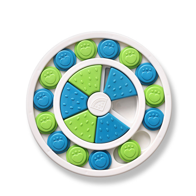 KFX-1518909 S-Shaped and Square Pet Puzzle Toy for Engaging Snack Time Fun