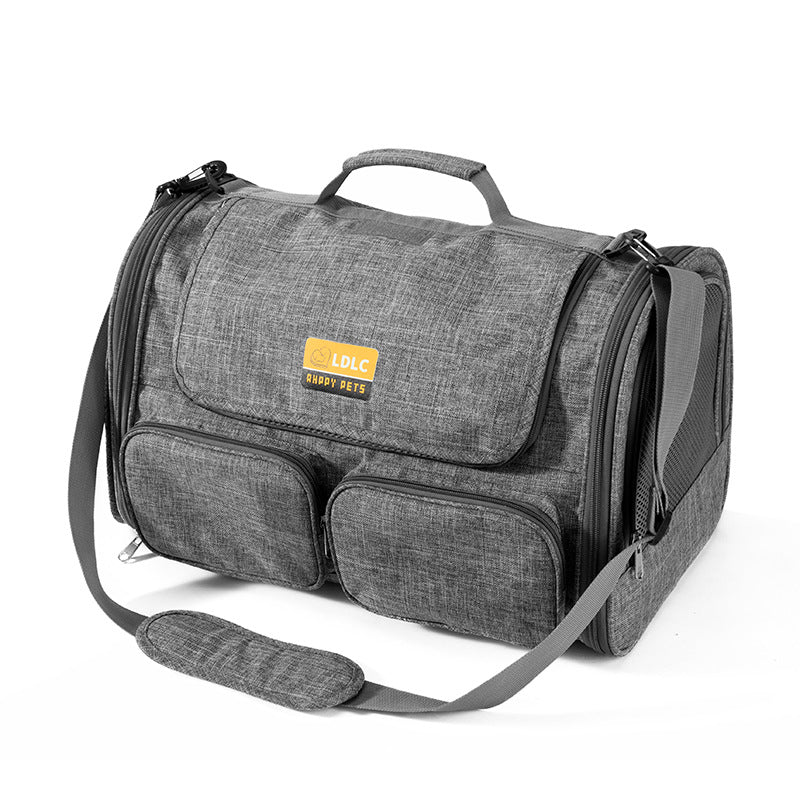 KFX-1520317 Breathable One-Shoulder Pet Bag in Oxford Cloth for Pets up to 15kg