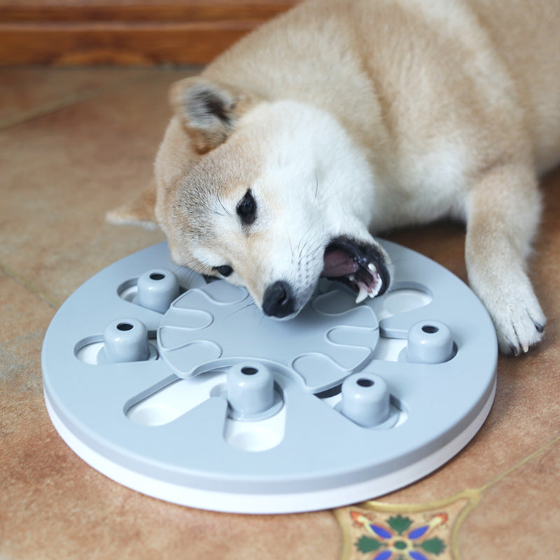 KFX-1524029 Suction Cup Slow Feeder Dog Bowl for Healthy Eating and Digestive Health