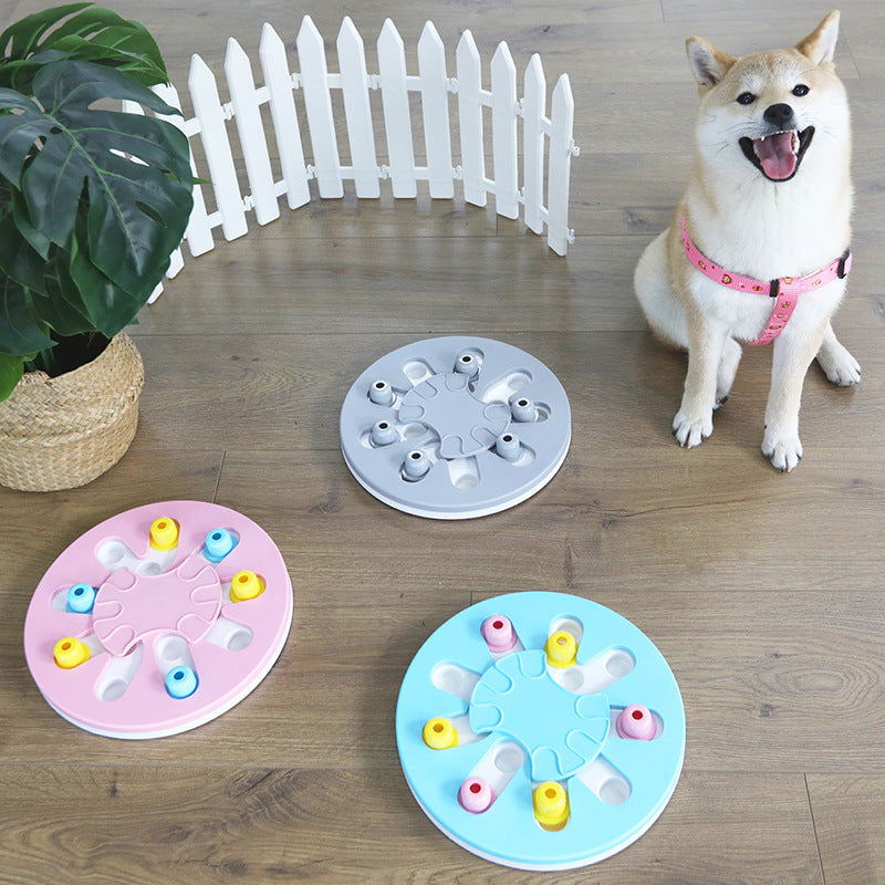 KFX-1524029 Suction Cup Slow Feeder Dog Bowl for Healthy Eating and Digestive Health