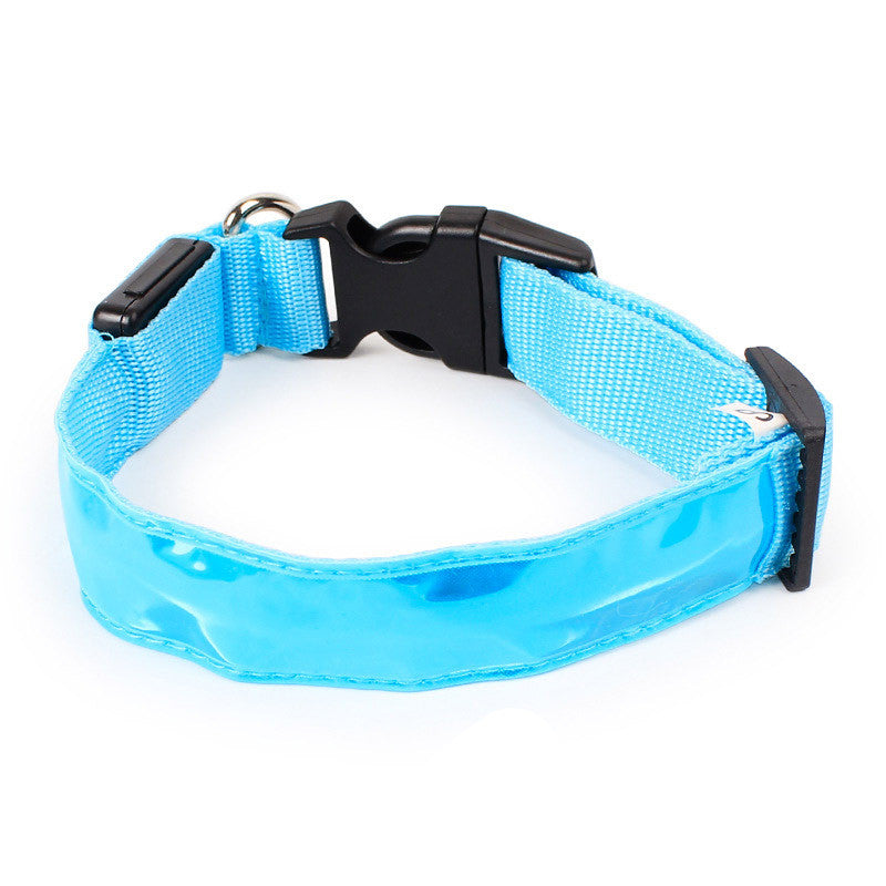 KFX-1525821 Nylon Dog Collar in Various Colors - Adjustable Sizes S, M, L