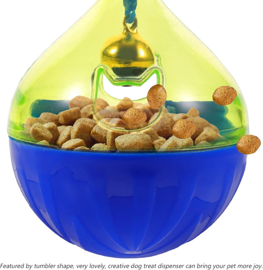 KFX-1527101 Interactive Pet Treat Dispenser Ball for Dogs and Cats - Slow Feeding Puzzle Toy with Tumbler Design