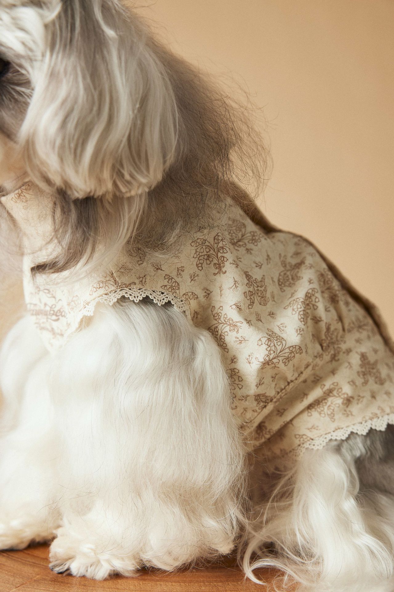 KFX-1528381 Sleeveless Cotton Princess Style Dress for Pets - Teddy Schnauzer, Bichon, Yorkshire Skirt