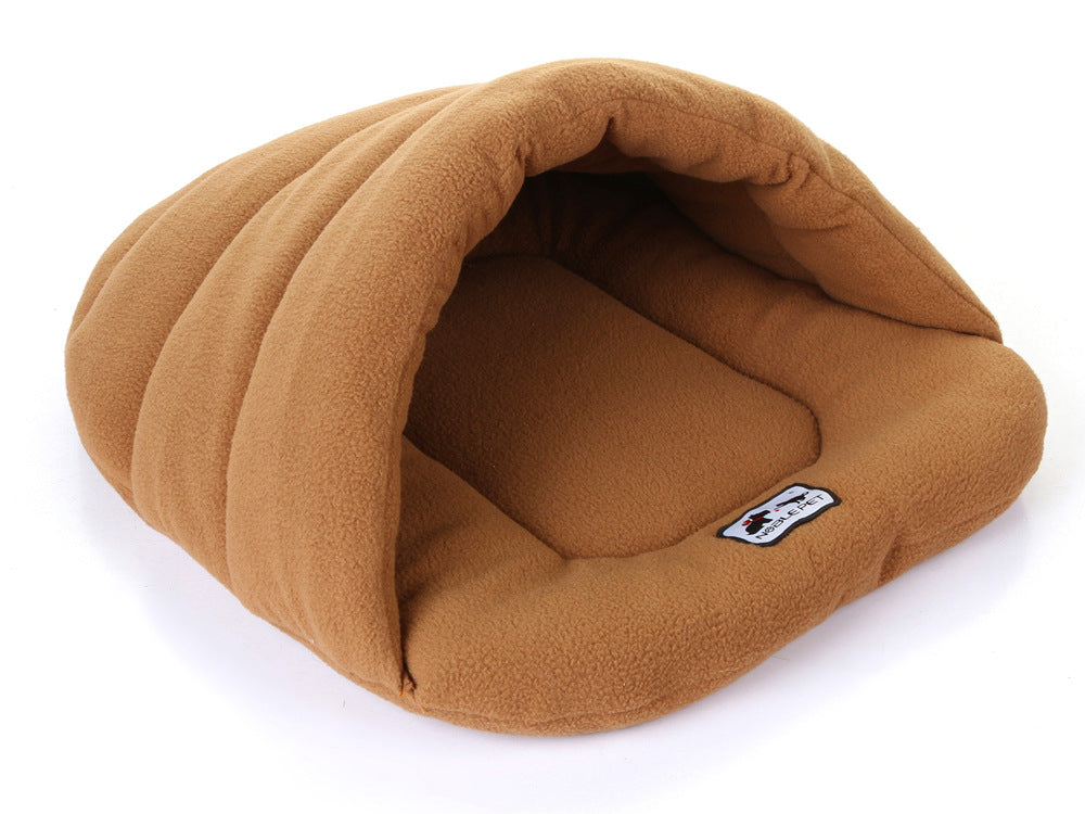 KFX-1529661 Cozy Polar Fleece Pet Sleeping Bag for Dogs - Multiple Sizes Available