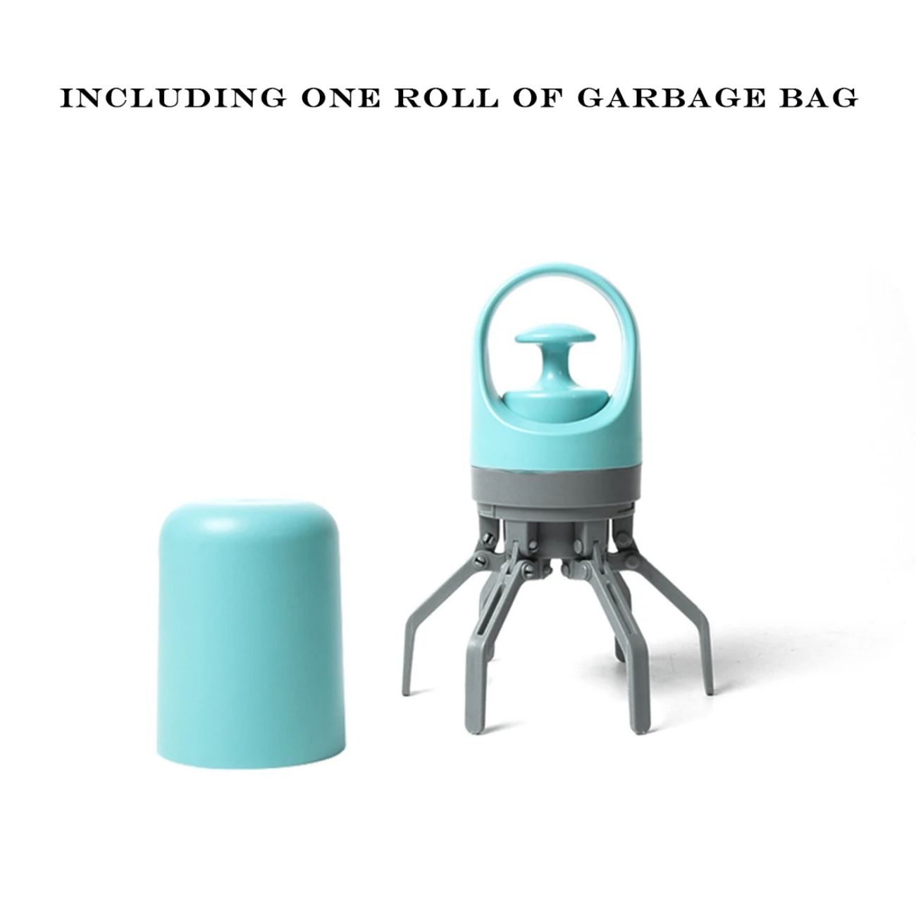 KFX-1531069 Portable Dog Pooper Scooper with Garbage Bag Dispenser for Easy Waste Cleanup