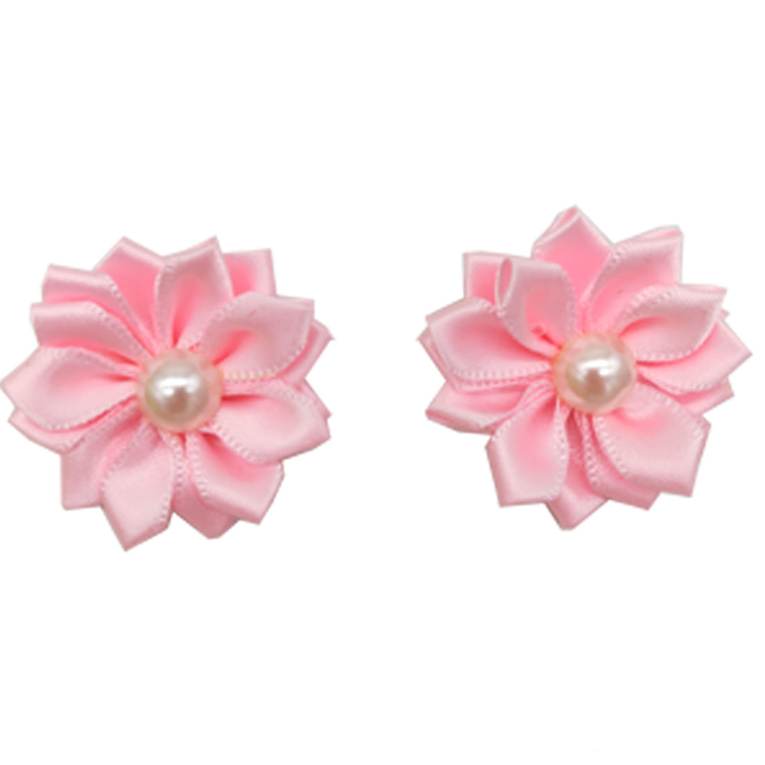 KFX-1534397 Flower Bow Rubber Bands for Pets - Japanese and Korean Style, 50pcs, Decorative Cloth Pet Accessories