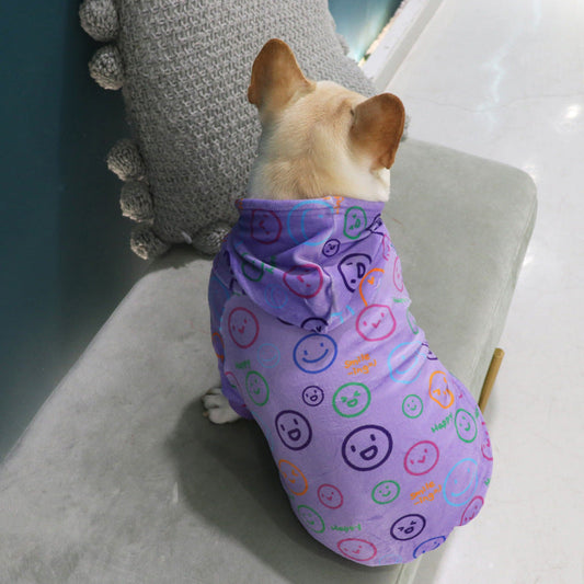KFX-1534653 Cozy Cartoon Velvet Sweater for Dogs – Spring and Autumn Styles Available