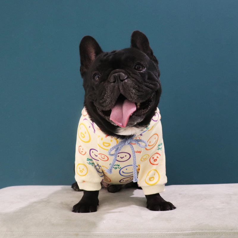 KFX-1534653 Cozy Cartoon Velvet Sweater for Dogs – Spring and Autumn Styles Available