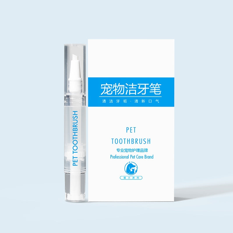 KFX-1535421 Pet Toothbrush Pen for Effective Dental Care in Dogs