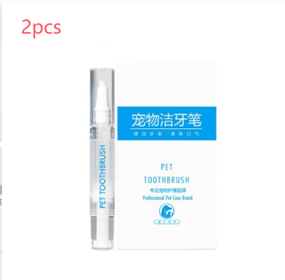 KFX-1535421 Pet Toothbrush Pen for Effective Dental Care in Dogs