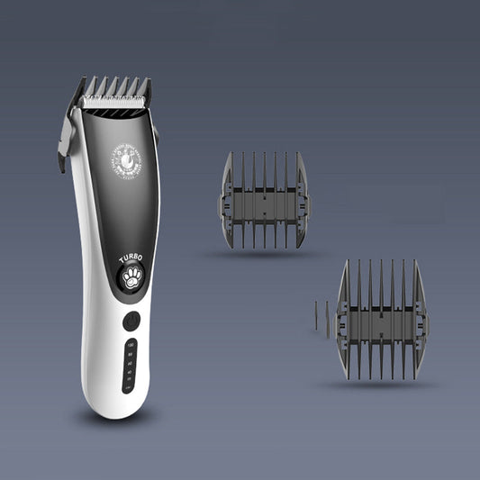 KFX-1540925 Black Metal Electric Pet Clipper with USB Charging