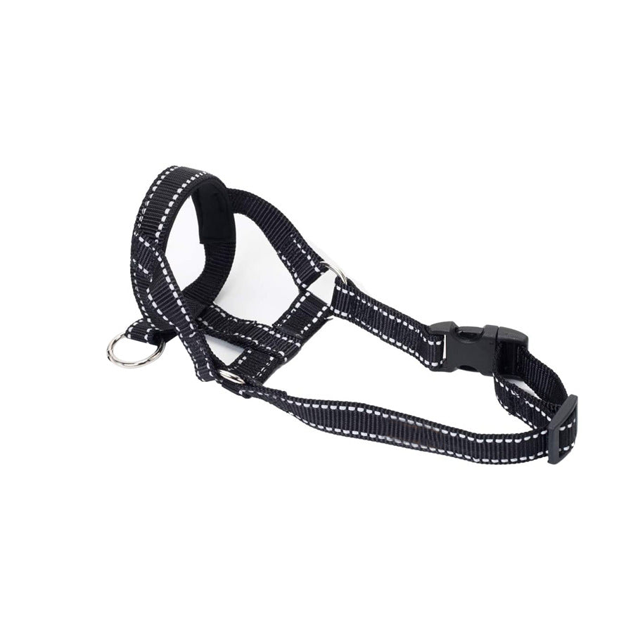 KFX-1542589 Adjustable Anti-Bite Nylon Dog Muzzle with Traction Suit Design, Available in Multiple Sizes