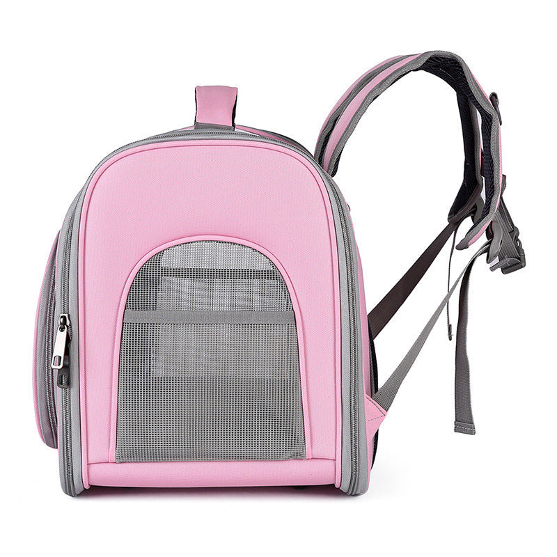 KFX-1547325 Spacious Breathable Portable Pet Bag - Solid Color Options Available