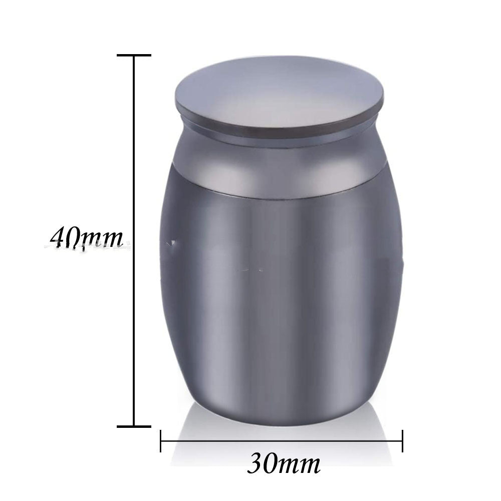 KFX-1548349 Handmade Metal Pet Sealed Urn for Cats and Dogs - Available in Various Colors