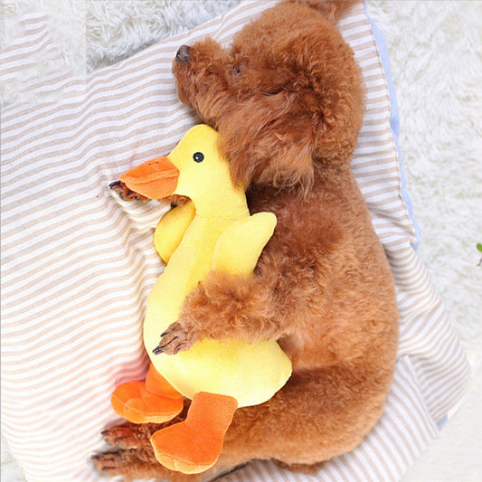 KFX-1550525 Plush Dog Toy with Sound for Engaging Play and Comfort
