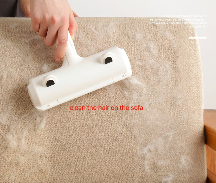 KFX-1552445 Pet Hair Processor with Automatic Hair Removal and Two-Way Bristles for Easy Cleaning of Carpets and Sofas