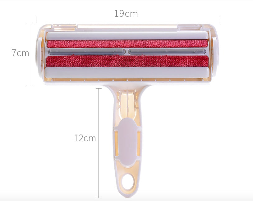 KFX-1552445 Pet Hair Processor with Automatic Hair Removal and Two-Way Bristles for Easy Cleaning of Carpets and Sofas