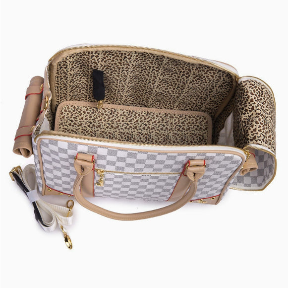 KFX-1553085 Compact Travel Pet Carrier for Small Animals