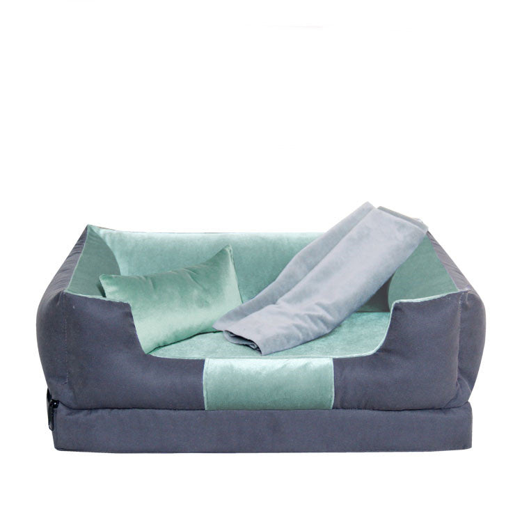 KFX-1556669 Non-Stick Washable Plush Dog Mattress - Warm, Bite & Scratch Resistant, Multiple Sizes Available
