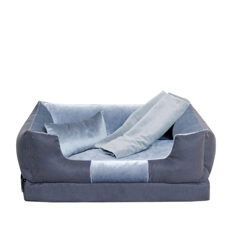 KFX-1556669 Non-Stick Washable Plush Dog Mattress - Warm, Bite & Scratch Resistant, Multiple Sizes Available
