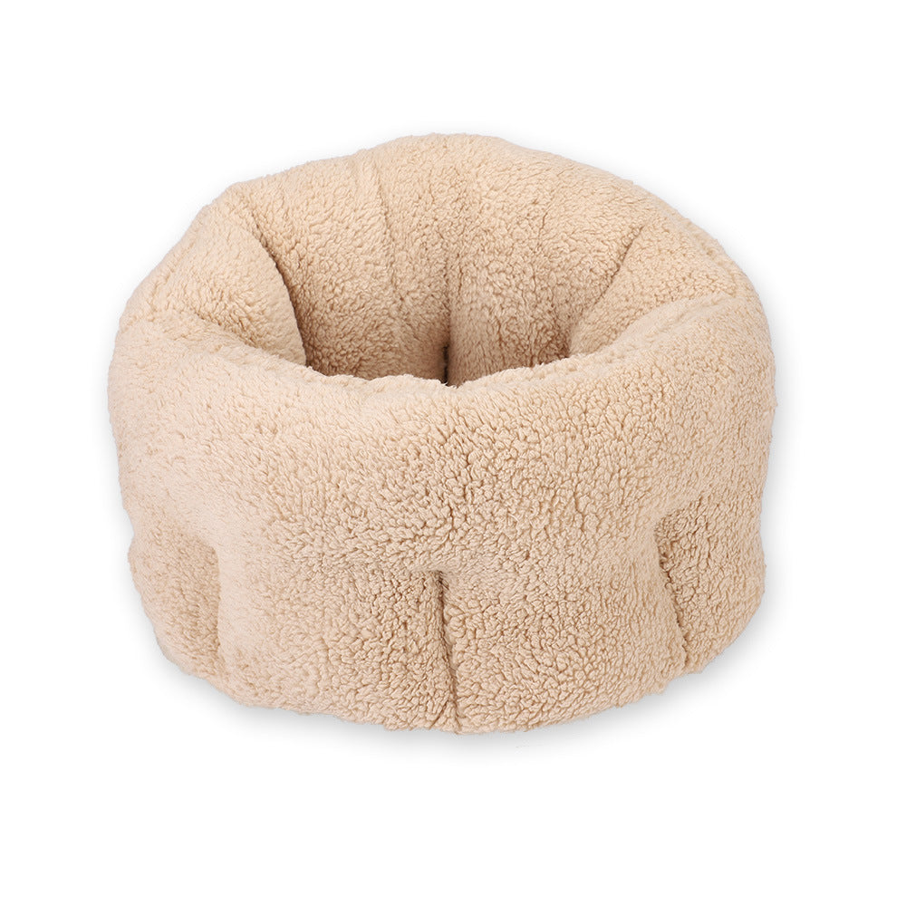 KFX-1558461 Cozy Cotton Lint Pet Bed for Dogs and Cats, Washable Indoor Dog Sofa, Soft Plush Design