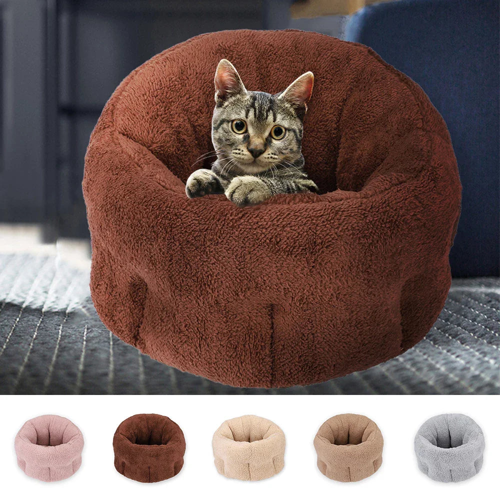 KFX-1558461 Cozy Cotton Lint Pet Bed for Dogs and Cats, Washable Indoor Dog Sofa, Soft Plush Design
