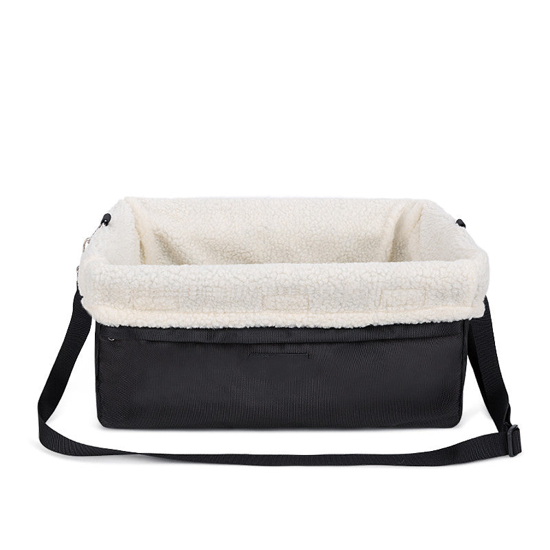KFX-1558845 Universal Pet Car Pad - Anti-Escape, Durable Nylon Oxford Cloth, Size 39cm x 30cm x 19cm